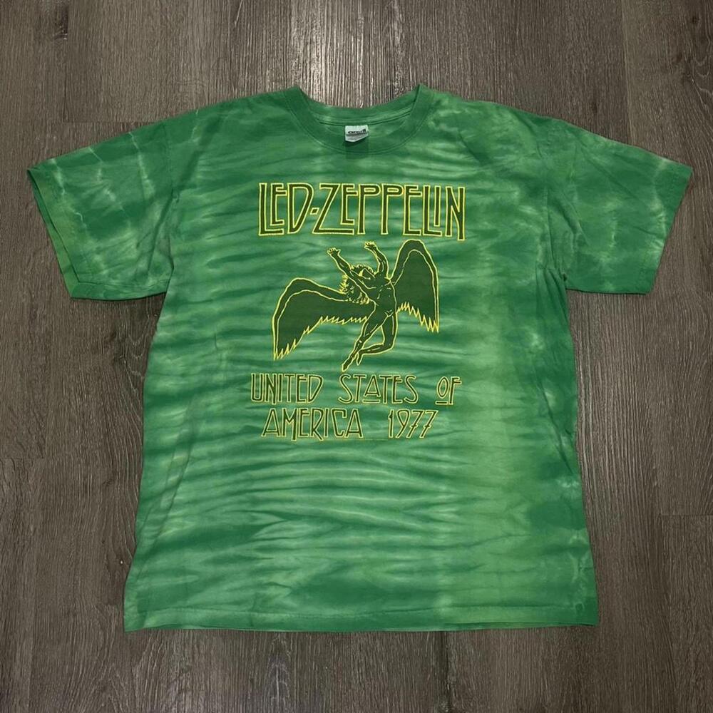 Vintage 2000 LED Zeppelin Tye Dye Tee